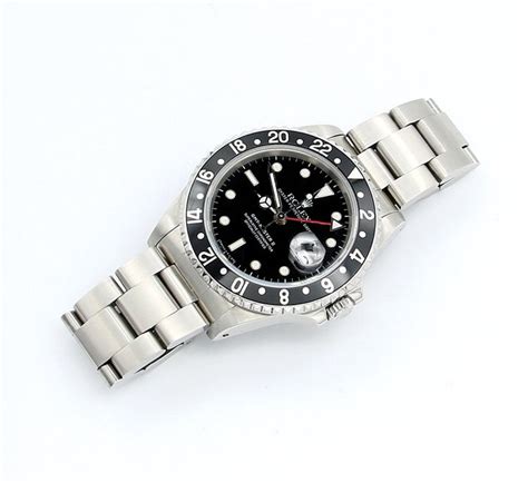 Rolex GMT Master II Black Bezel Ref 16710 Men Catawiki