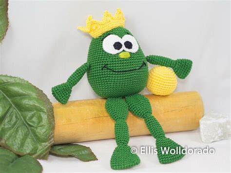 Froschkönig Louis Amigurumi Häkelanleitung