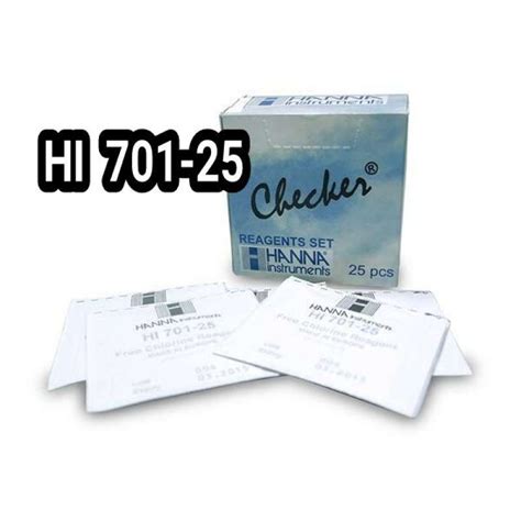 Jual Hanna Hi Reagents For Hi Free Chlorine Pocket Checker