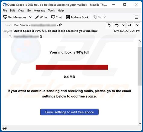 Your Mailbox Is Full Email Scam Removal And Recovery Steps Updated