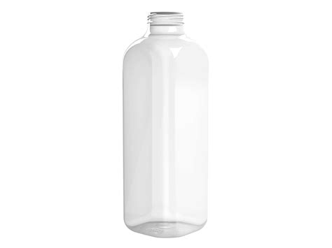 Envase PET 1000ml M2 Cuadrado 38 3E INV Transparente Envaselia