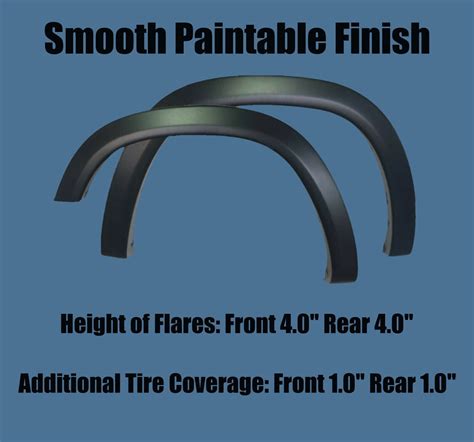 Painted Oe Style Fender Flares Set For 19 22 Ram 1500 Color Match Ebay