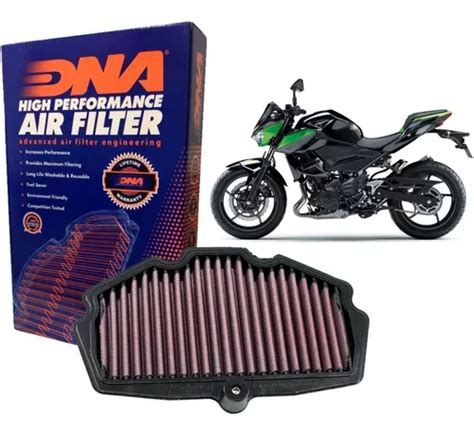 Filtro De Ar Esportivo Lavável Dna Filters Kawasaki Z 400