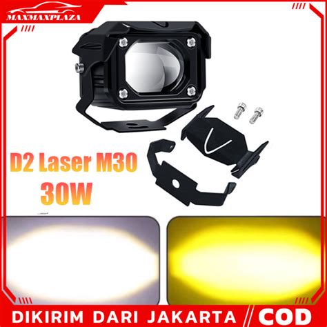 Dikirim Dari Jakarta Lampu Tembak Sorot LED Laser Gun M30 Lasergun D2