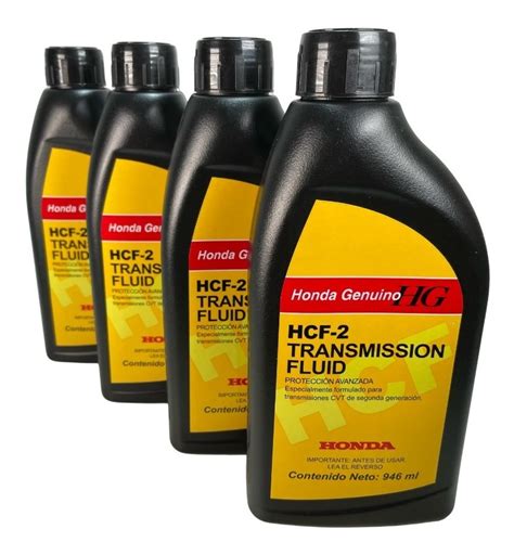 4 Aceite Transmision Cvt Honda Accord Civic City Fit Hrv Crv Envío gratis