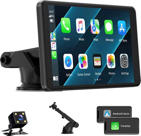 Schermo Apple Carplay Portatile Wireless Android Auto Display AirPlay