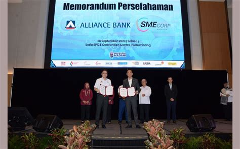 Bernama Alliance Bank Sme Corp In Tie Up To Help Msme Adopt Esg