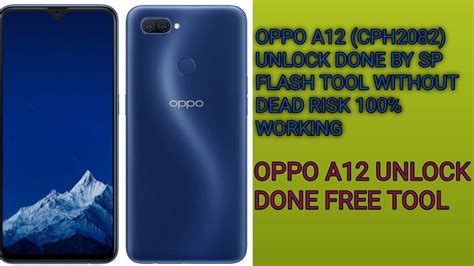 OPPO A12 CPH 2083 PIN PATTERN PASSWORD UNLOCK BY SP FLASHTOOL 2021