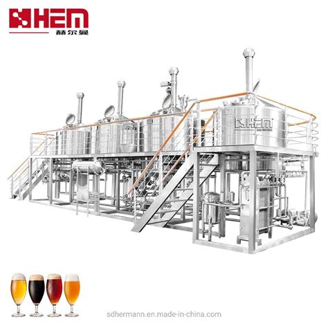 Restaurant 500L 600L 700L 800L 900L SUS304 Industrial Beer Brewing