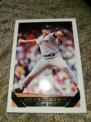 Roger Clemens Topps Gold Label Baseball Card Boston Red Sox Ebay