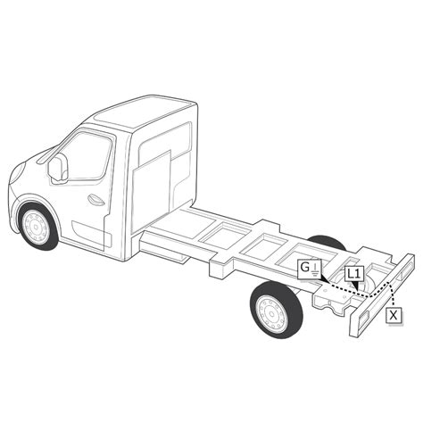 BRINK AHK für Nissan NV400 Pritsche Doppelbe ab 11 starr 13 pol ECS