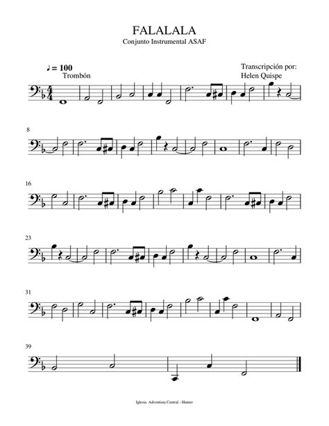 Deck The Halls Sheet Music For Trombone Solo