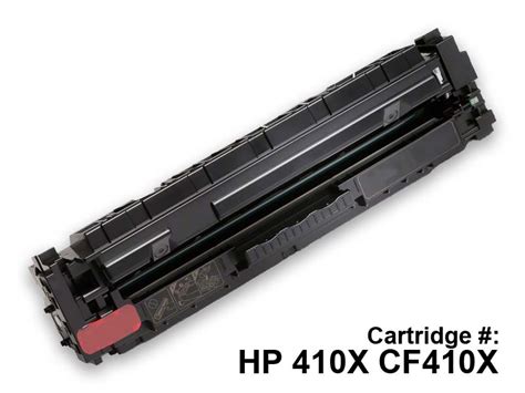 HP CF410X 410X High Yield Black Toner Cartridge Coast To Coast