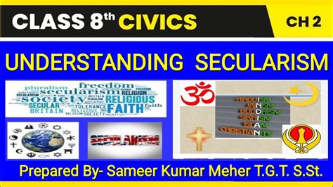 Class Civics Chapter Understanding Secularism Youtube