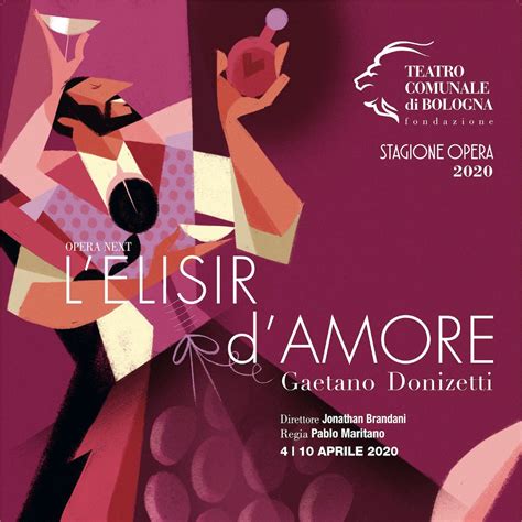 LElisir DAmore Poster Locandina Stagione Opera 2020 ON SALE TCBO SHOP