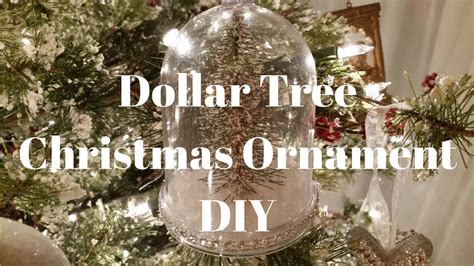 Dollar Tree Christmas Ornament Diy Youtube