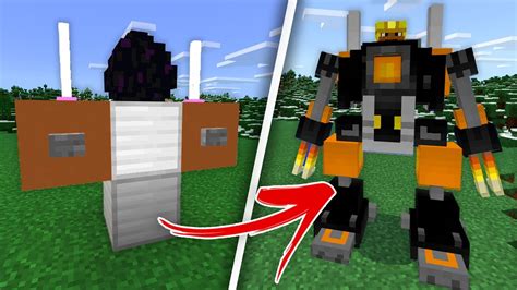 How To Get The Witherbuster Mech Suit In Minecraft Minecraft Pe W