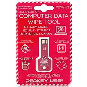 Amazon Redkey USB Home Edition Computer Data Wipe Tool Easy To