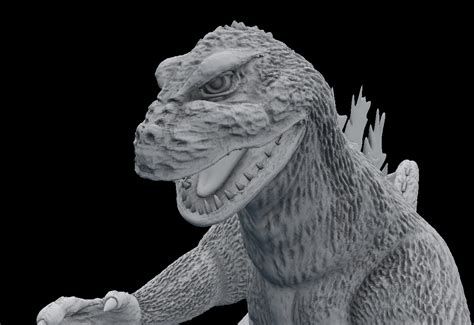 Archivo STL Godzilla 1962 ゴジラ Plan de impresora 3D para descargarCults