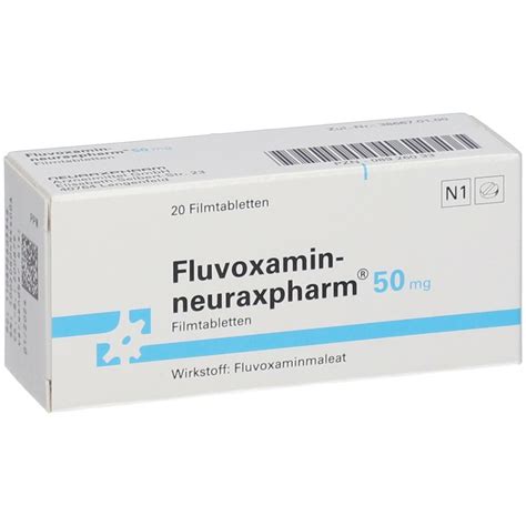 Fluvoxamin Neuraxpharm Mg St Mit Dem E Rezept Kaufen Shop Apotheke