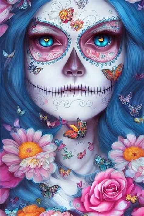 Sugar Skull Woman Pictures Photos And Images For Facebook Tumblr