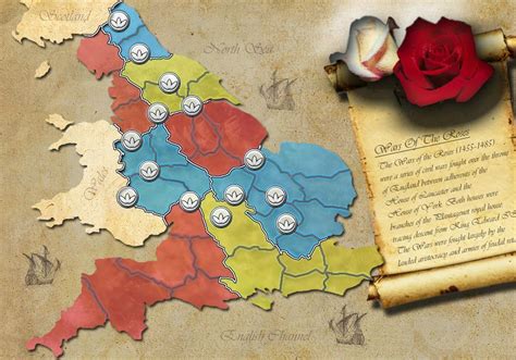 Wars Of The Roses Map