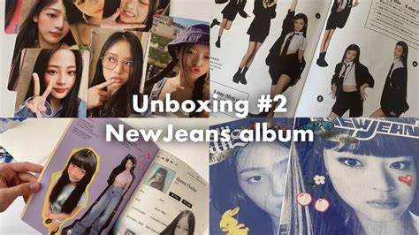 Album Unboxing Newjeans St Ep New Jeans Minji Hanni Ver Youtube