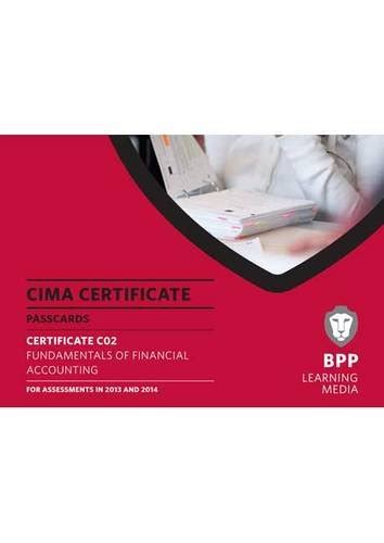 CIMA Fundamentals Of Financial Accounting Certificate Paper C02