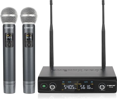 Phenyx Pro Syst Me De Microphones Sans Fil Avec Tui Ensemble De