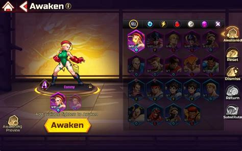 How To Awaken Character In Street Fighter Duel And Farm Rank S And SSS