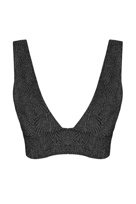 Buy Trendyol Glitter Triangle Bikini Top Online Zalora Philippines