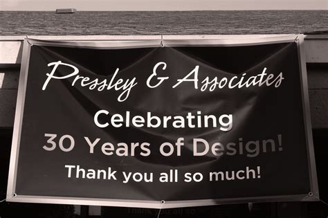 30th Anniversary Party - Pressley Design & Co. Interior design firm 817 ...