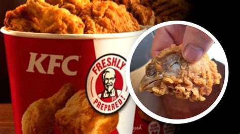 Shocking Woman Finds Fried Chicken Head In Kfc Dish Photo Viral