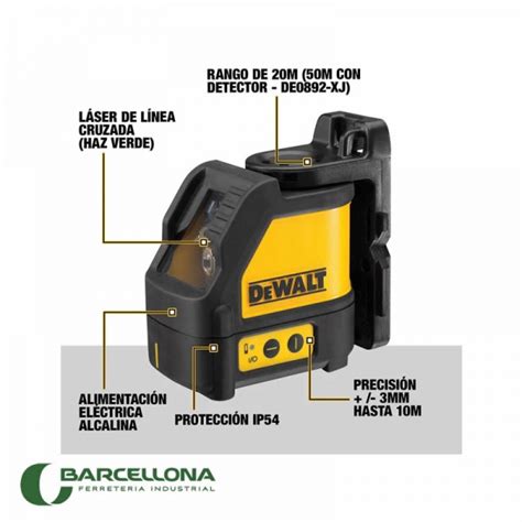 Nivel Laser Cruz Luz Verde Dw Cg Dewalt Ferreter A Barcellona