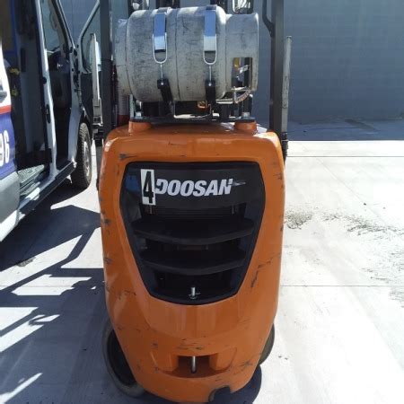 Doosan Gc S Cushion Tire Forklift Rf Leavitt Machinery