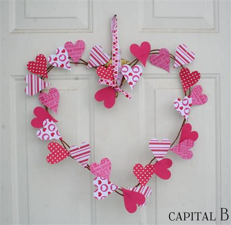 Diy Burlap Ribbon Valentine S Day Wreath The House On Silverado