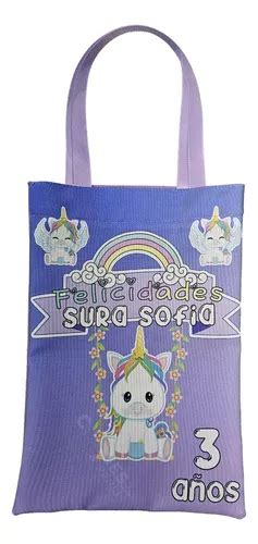 50 Dulceros Bebe Unicornio Fiesta Infantil Personalizados Meses Sin