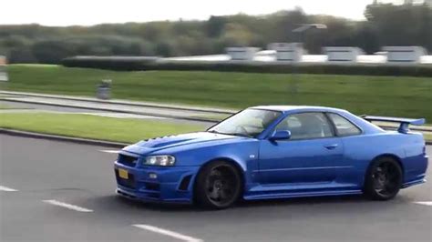 630WHP R34 Skyline GT R Accelerations Massive Turbo Sound YouTube