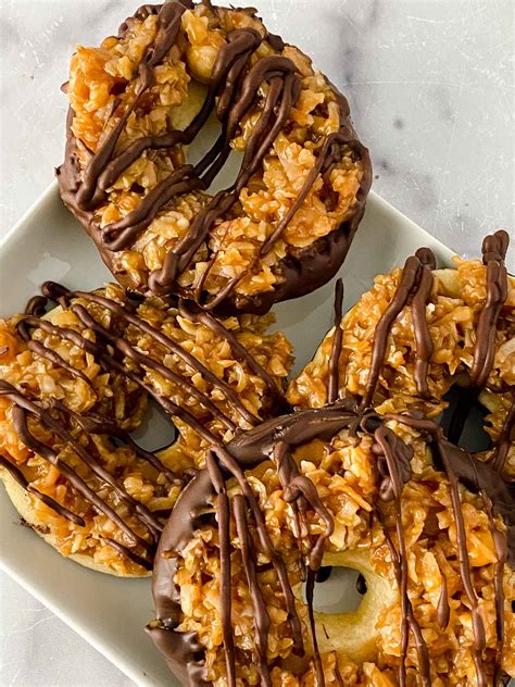 Copycat Samoas Girl Scout Recipe 05 Brooklyn Active Mama