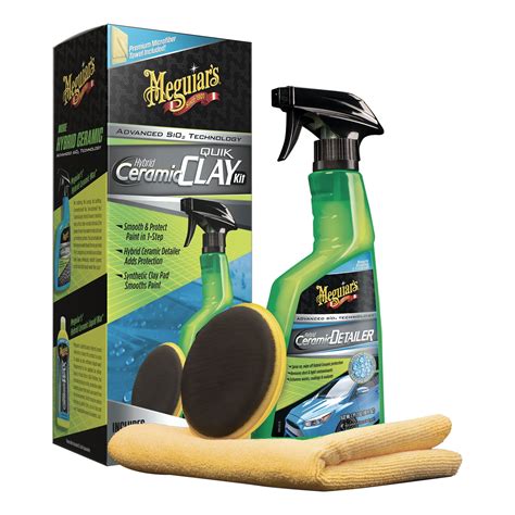 Meguiars Hybrid Ceramic Quick Clay Kit Shineld