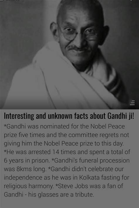 Interesting Facts About Gandhi Ji Short News Web