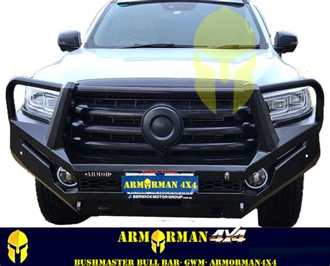 Bushmaster Bull Bar For Gwm Armorman X Armorman X