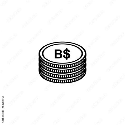 Brunei Darussalam Currency Icon Symbol. Brunei Dollar, BND Sign. Vector ...