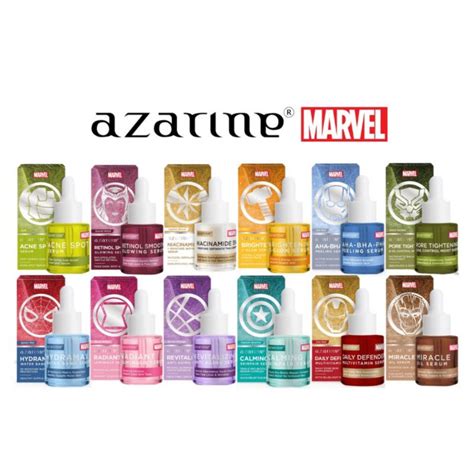 Jual Azarine X Marvel Superhero Serum 20ml Retinol Smooth Glowing