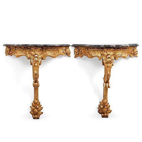 A Pair Of Swedish Rococo Th Century Console Tables Bukowskis