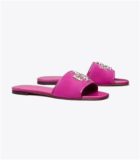 Eleanor Slide Womens Designer Sandals Tory Burch