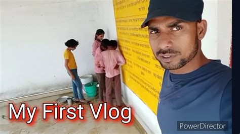 My First Vlog School Ke Bachho Ke Sath Banaya My First Vlog YouTube