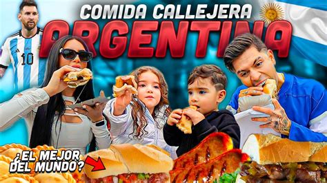 PROBANDO COMIDA CALLEJERA DE ARGENTINA Jukilop Kimberly Loaiza