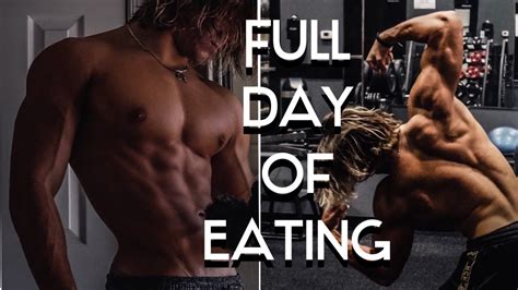 Full Day Of Eating Lean Bulk High Volume Back Workout For Width Fst 7 Training Youtube