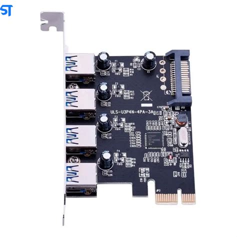 Placa Pci Express Com 4 Portas Usb 3 0 5gb S Knup Kp T102